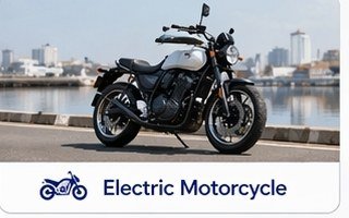 Electric motorcycle battery application